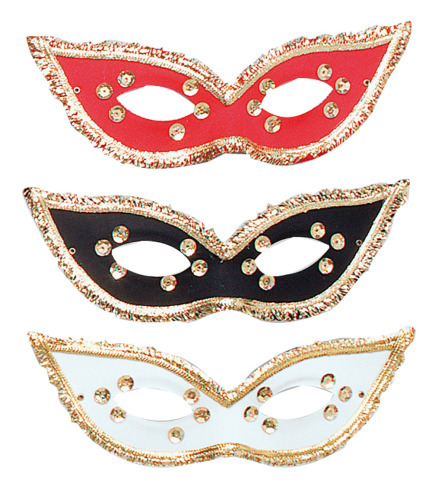 Domino eye-mask, Red