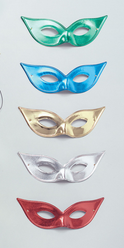 Metallic eye-mask, Blue