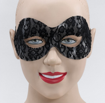 Lace Domino, Black
