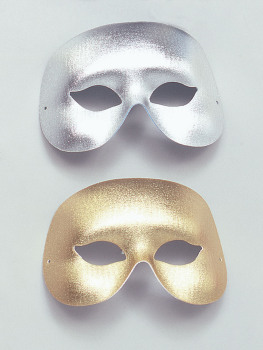 Silver, Cocktail eye-mask