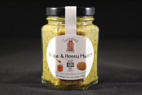 Ubu Ale and Warwickshire Honey Mustard