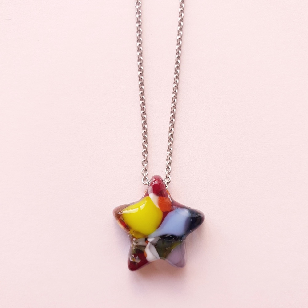 Pop art! silver shooting star