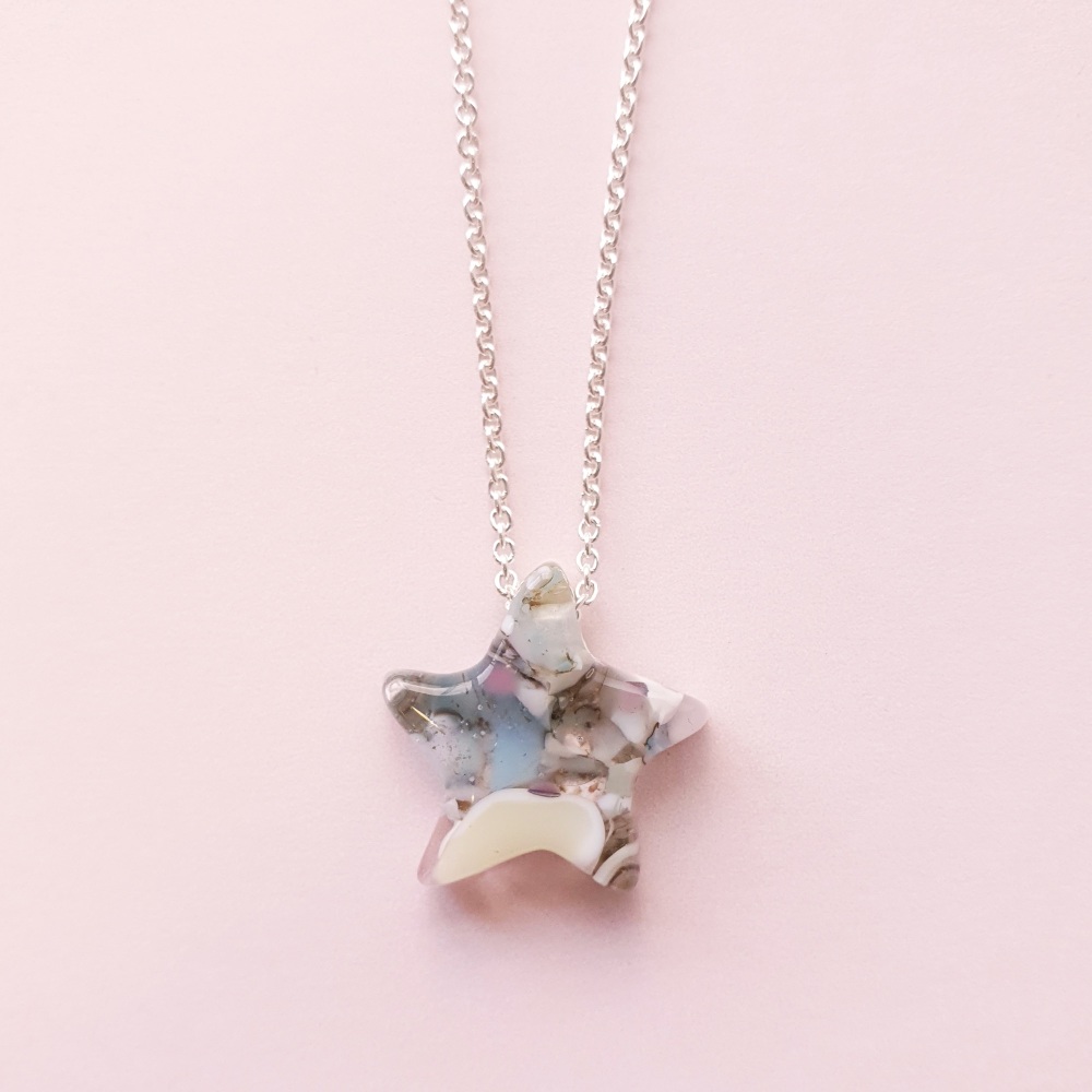 Sea star silver shooting star