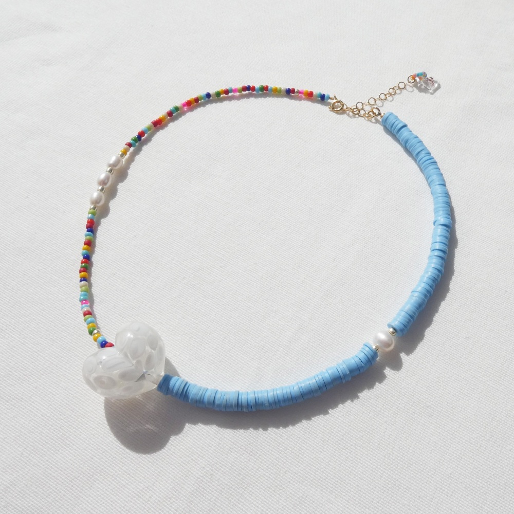 Heart Rainbow Necklace