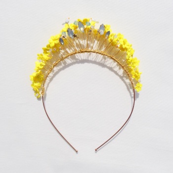 Yellow Flower Crown