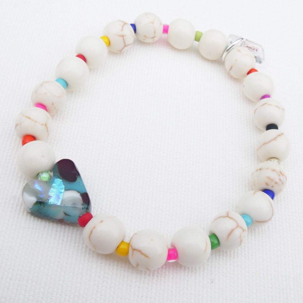 Ivory Howlite Bracelet