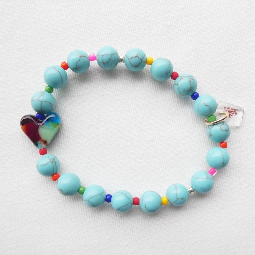 Turquoise Howlite Bracelet