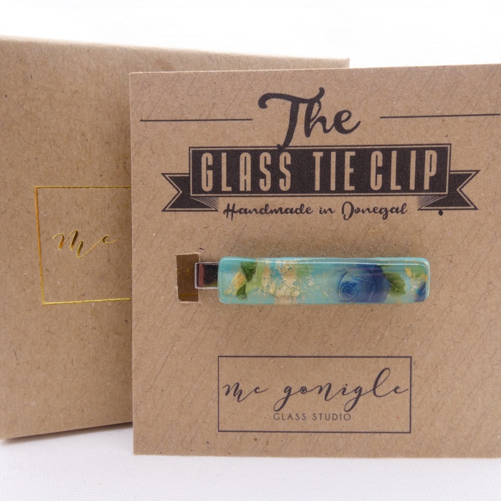 Turquoise Tie Clip