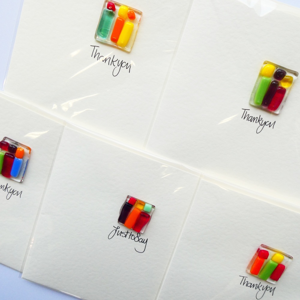Thank You & Just to say - bundle of 5 cards