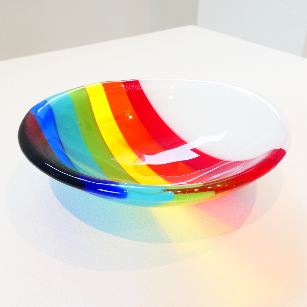 Small Retro Rainbow Bowl #2