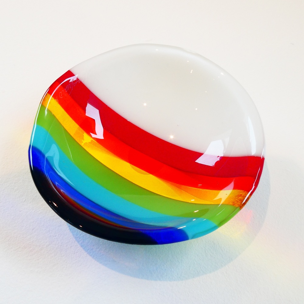 Small Retro Rainbow Bowl #4