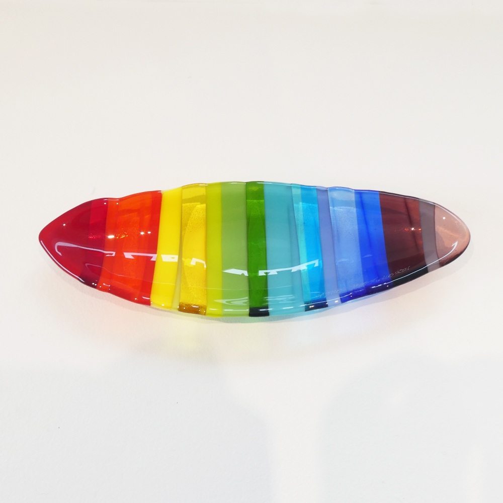 Small Rainbow glass Bowl
