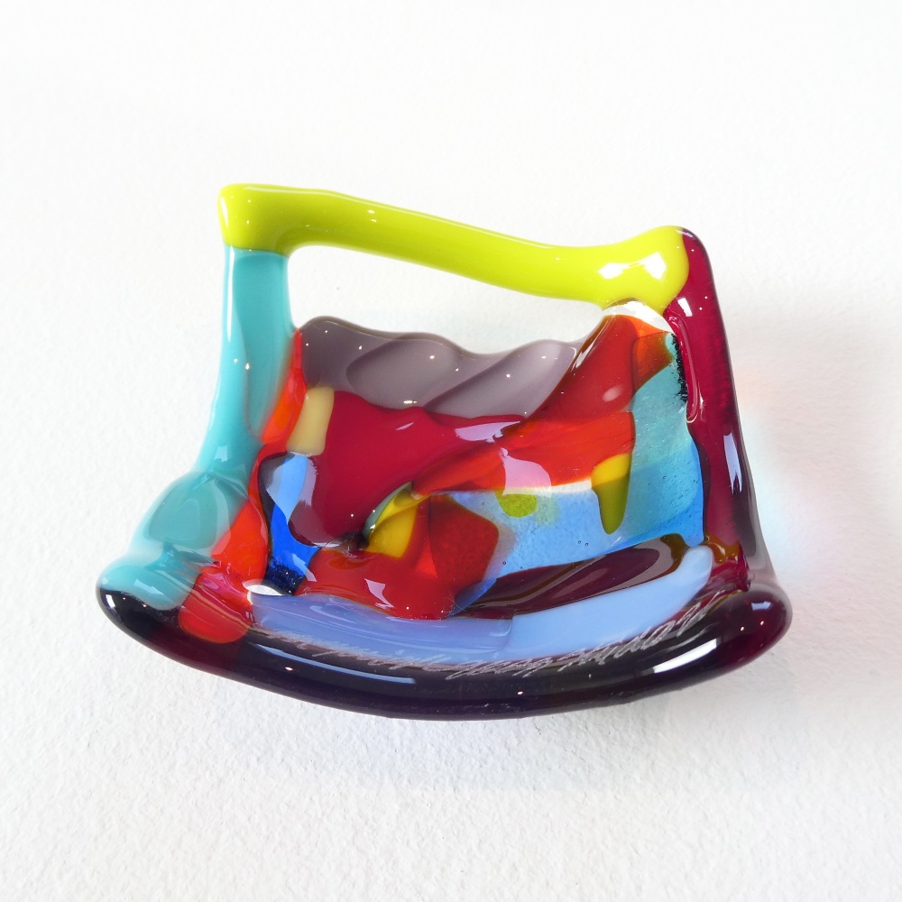 Tiny Fused glass Dish #5