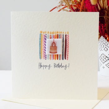 New Birthday Candles- Card