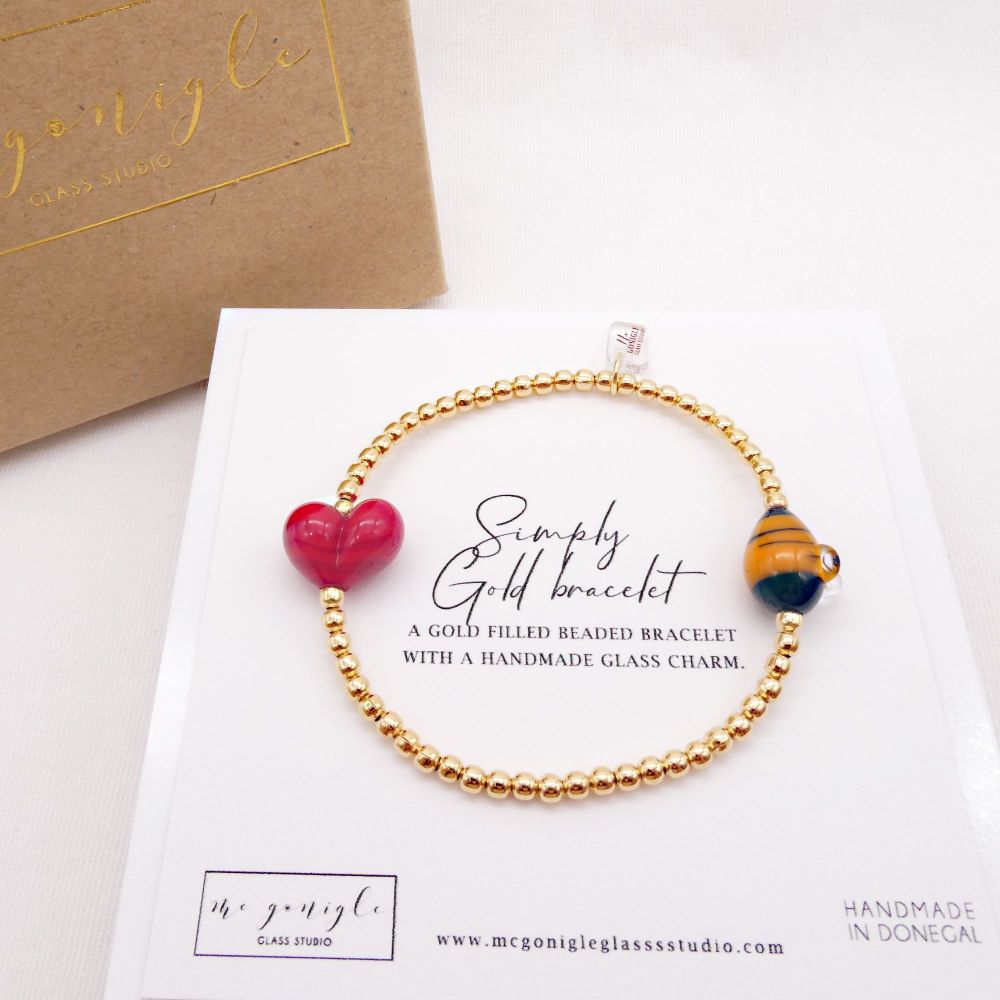 Simply Gold Bracelet Duo