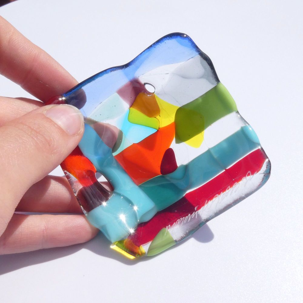 Tiny Fused glass bowl #3