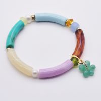 Green Tube Bracelet