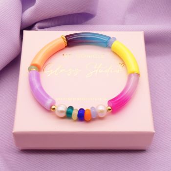 The Multicoloured Tube Bracelet #2