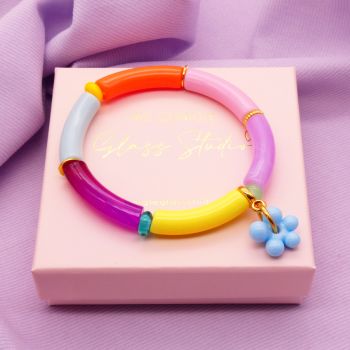 The Colourful Tube Bracelet