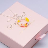 Geo Circle in Sherbert Glass