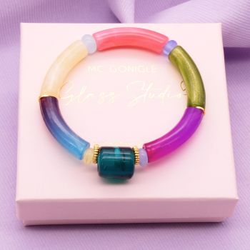 The Seagreen jewel Tube Bracelet