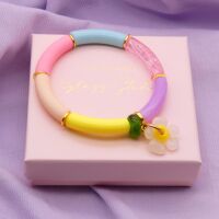 The yellow Flower Tube Bracelet