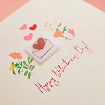 Valentine's Day Love Letter Card