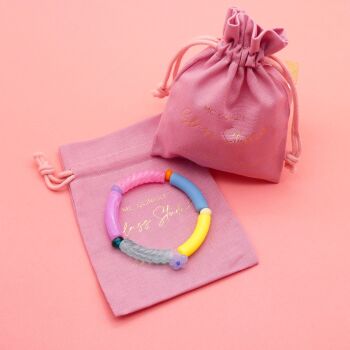 Children's Tube Bracelet: Multicoloured
