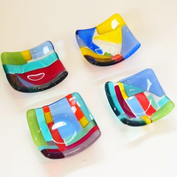 Tiny Fused glass bowl- Choose your favourite