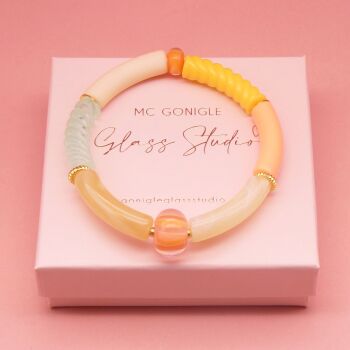 Everythings' Peachy Tube Bracelet