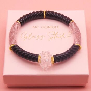 The Black Tube Bracelet