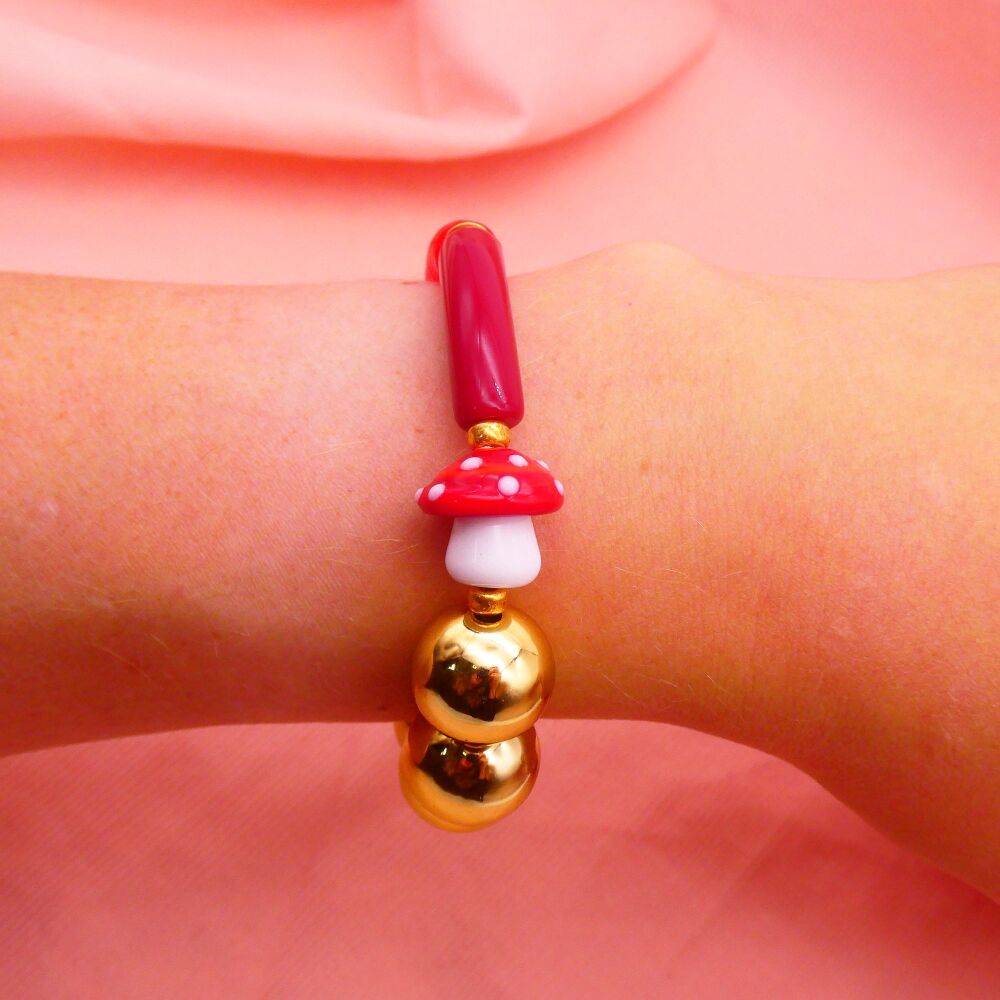 Mushroom Bracelet