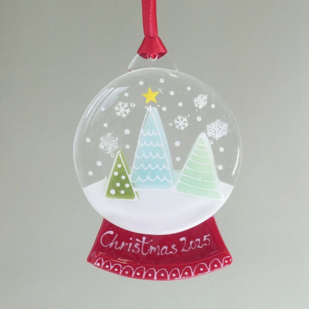 Glass Snowglobe Decoration -2D