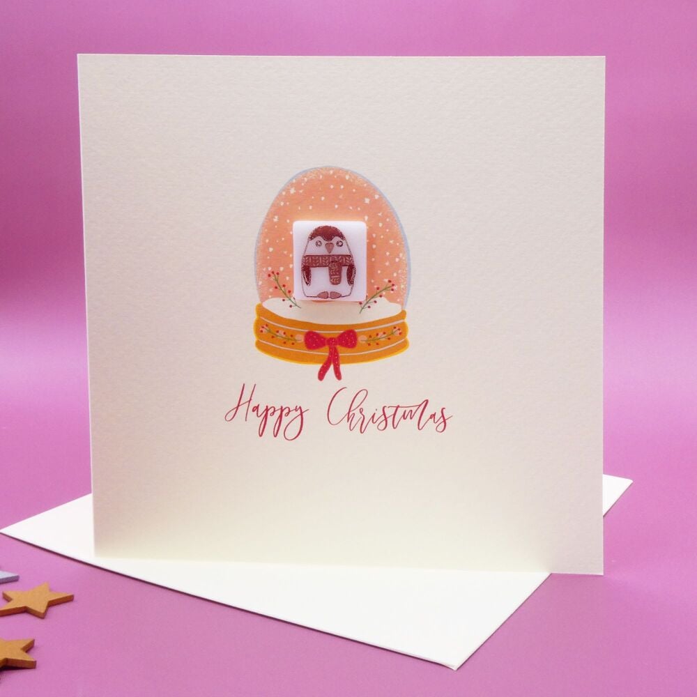 Penguin Christmas Card