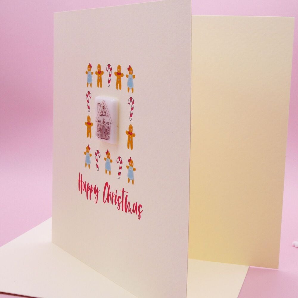 Ginger Bread house Christmas Card