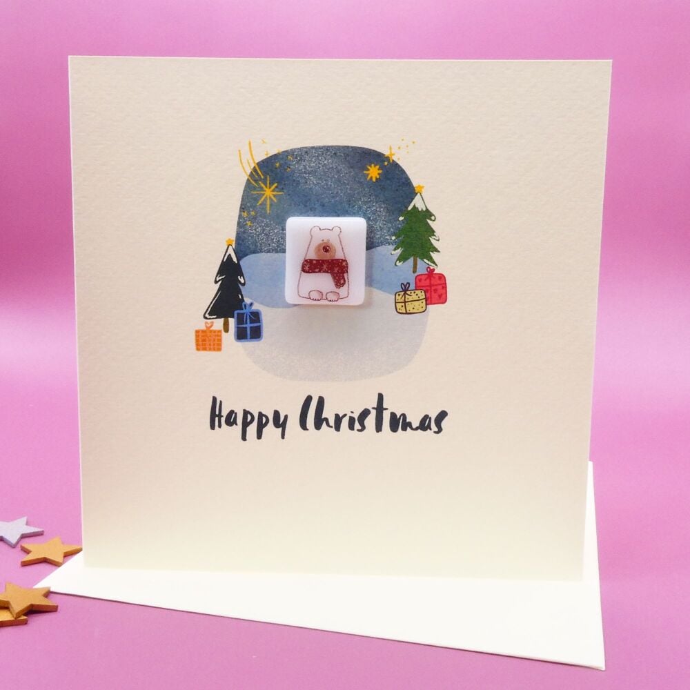 Polar Bear Christmas Card