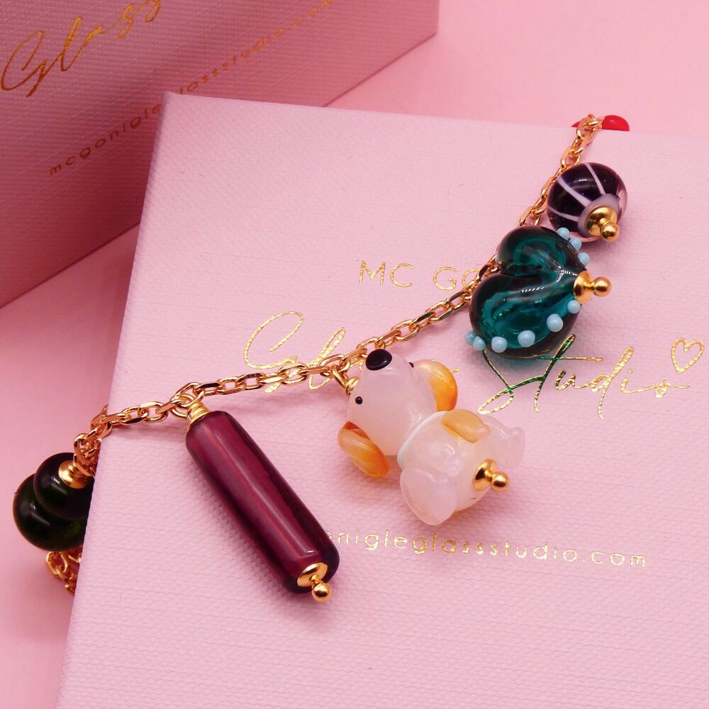 Dog Charming Necklace