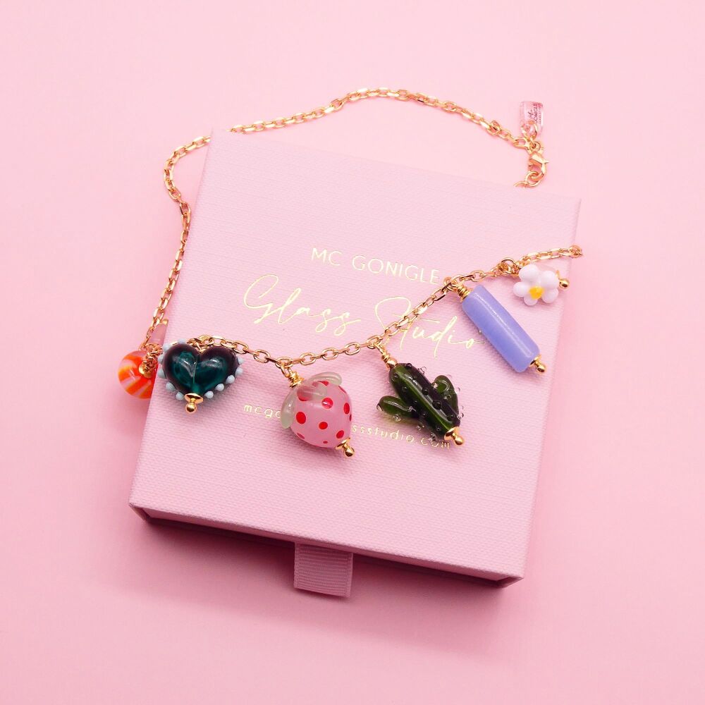 Strawberry Charming Necklace