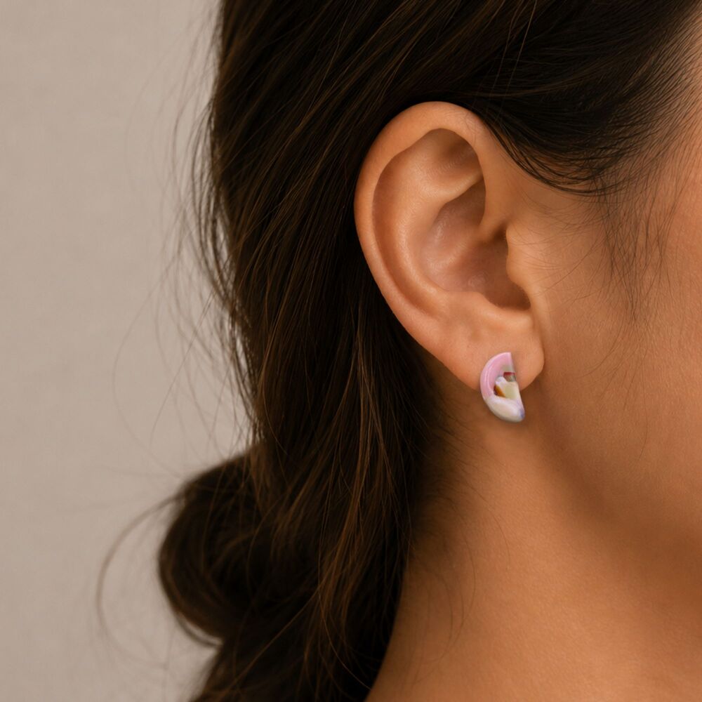 Small pastel Geo studs