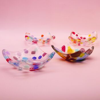 Tiny Fused glass bowl