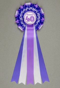 Something Special! Large Personalised Rosette - Any Wording You Like