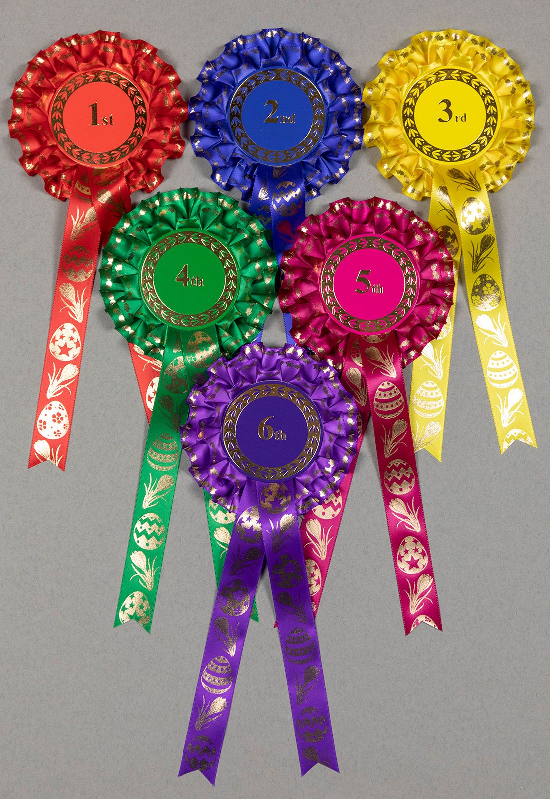 Easter Rosettes, 2-tier, Set x 1st-3rd, 1st-4th or 1st-6th