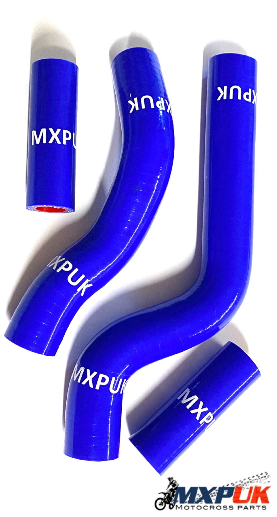 YZ250 SILICONE HOSES BLUE MXPUK YZ 250 MOTOCROSS PARTS UK YAMAHA HOSE 497