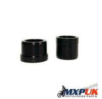 FRONT WHEEL SPACERS HARD ANODIZED BLACK (247)