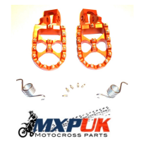 ORANGE FACTORY EXTRA WIDE FOOT PEGS  (311C)