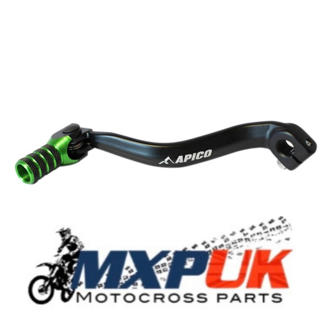 GEAR LEVER/PEDAL GPF200 BLACK & GREEN (659)