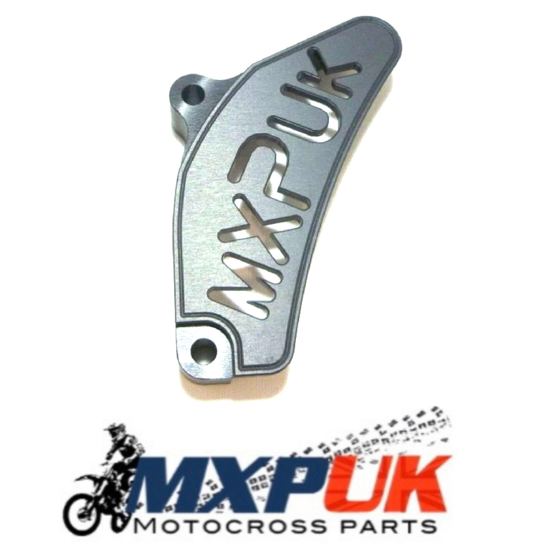 FRONT SPROCKET GUARD ALUMINIUM MXPUK BLACK (668)