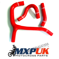 CRF250R RED SILICONE HOSES (418)