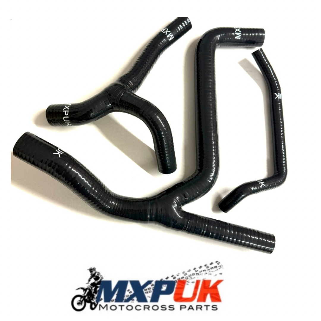 BLACK SILICONE HOSES Y-KIT (454)