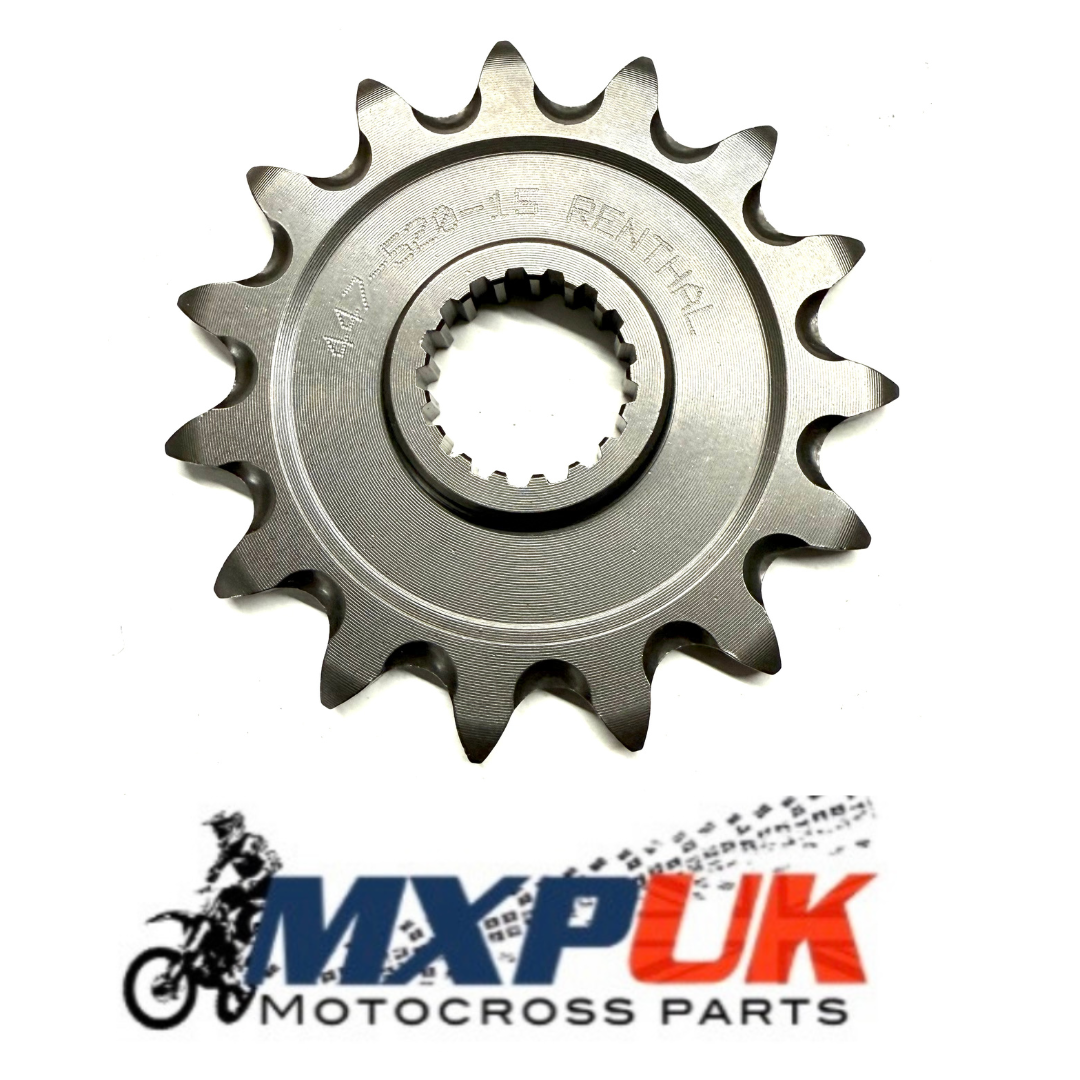 FRONT SPROCKET 15T RENTHAL 477-520-15GP (348B)